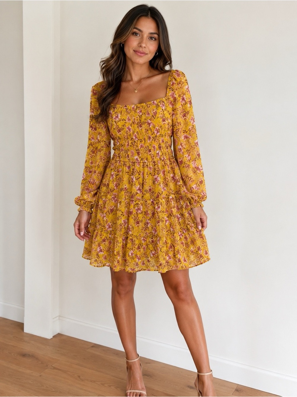 Francesca’s Mi Ami Dress, Size L